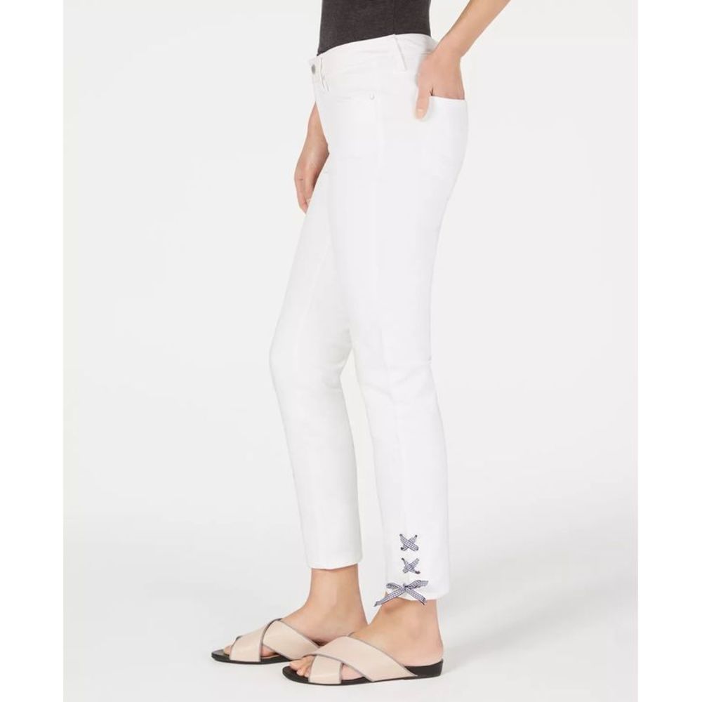 Charter Club White Women's Jeans - Picture 3 of 3